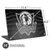 NBA Dallas Mavericks Black Animal Print Universal Laptop 14in (11.4 x 8.2in) Skin