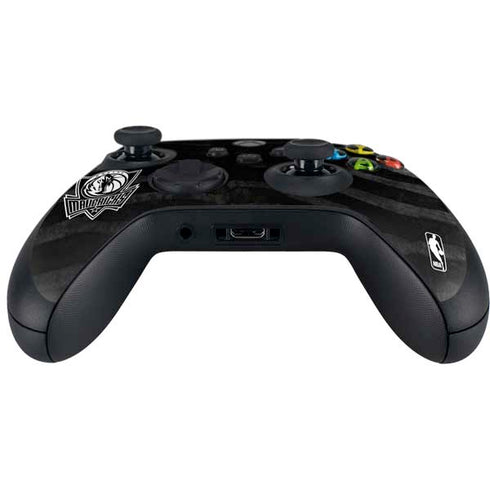 NBA Dallas Mavericks Black Animal Print Xbox Series X Controller Skin