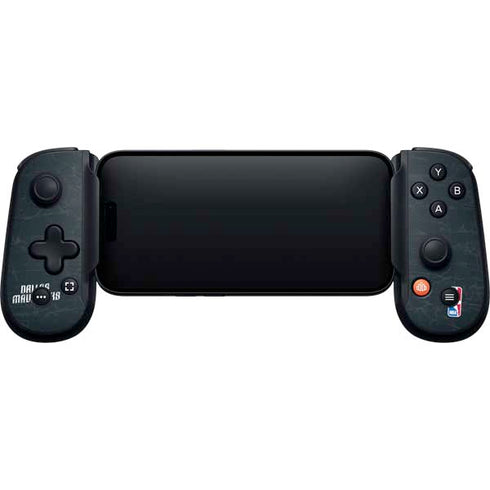 NBA Dallas Mavericks Black Primary Logo Backbone One for iPhone Game Controller Skin