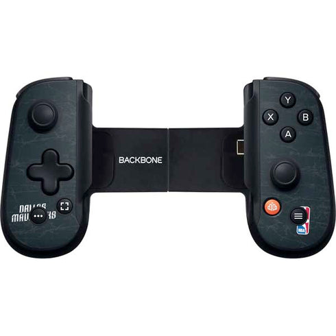 NBA Dallas Mavericks Black Primary Logo Backbone One for iPhone Game Controller Skin