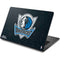 NBA Dallas Mavericks Black Primary Logo Dell Chromebook Skin