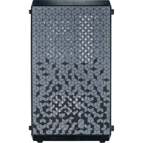 NBA Dallas Mavericks Black Primary Logo Cooler Master MasterBox Q300L Mini Tower Skin