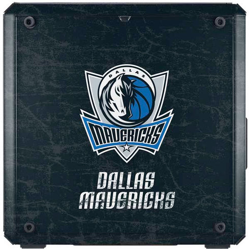 NBA Dallas Mavericks Black Primary Logo Cooler Master MasterBox Q300L Mini Tower Skin