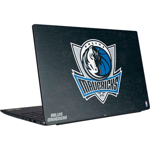 NBA Dallas Mavericks Black Primary Logo Dell Vostro Skin