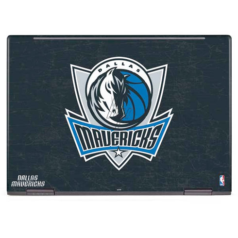 NBA Dallas Mavericks Black Primary Logo HP Envy Skin