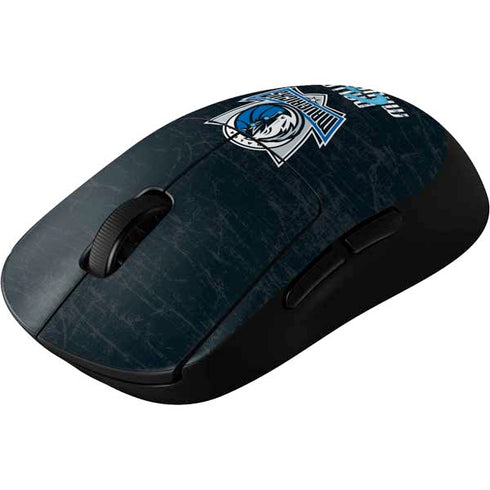 NBA Dallas Mavericks Black Primary Logo G Pro Wireless Gaming Mouse Skin