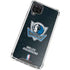 NBA Dallas Mavericks Black Primary Logo Galaxy A12 Clear Case