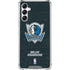 NBA Dallas Mavericks Black Primary Logo Galaxy A15 5G Clear Case