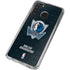 NBA Dallas Mavericks Black Primary Logo Galaxy A21 Clear Case