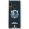 NBA Dallas Mavericks Black Primary Logo Galaxy A30 Clear Case