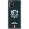 NBA Dallas Mavericks Black Primary Logo Galaxy A71 5G Clear Case