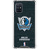 NBA Dallas Mavericks Black Primary Logo Galaxy A71 5G Clear Case