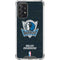 NBA Dallas Mavericks Black Primary Logo Galaxy A72 5G Clear Case
