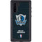 NBA Dallas Mavericks Black Primary Logo Galaxy Note 10 Waterproof Case