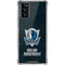 NBA Dallas Mavericks Black Primary Logo Galaxy Note20 5G Clear Case