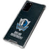 NBA Dallas Mavericks Black Primary Logo Galaxy Note20 5G Clear Case