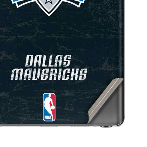 NBA Dallas Mavericks Black Primary Logo Galaxy Note20 5G Skin
