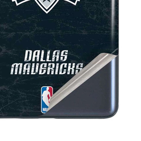 NBA Dallas Mavericks Black Primary Logo Galaxy S20 Fan Edition Skin