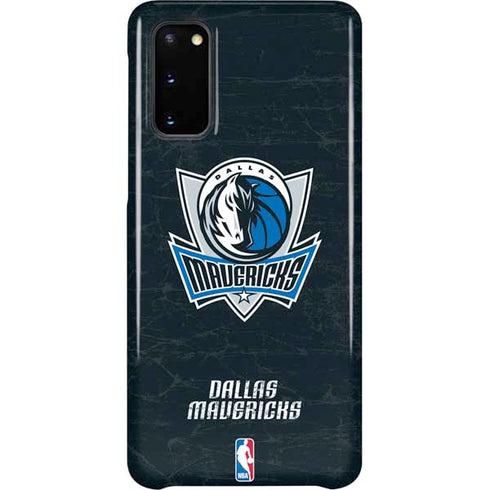 NBA Dallas Mavericks Black Primary Logo Galaxy S20 Lite Case