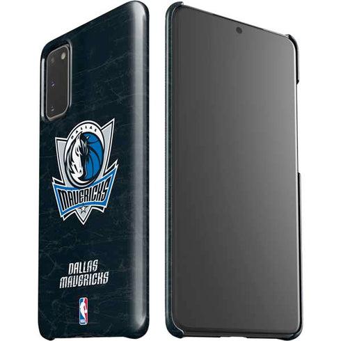 NBA Dallas Mavericks Black Primary Logo Galaxy S20 Lite Case