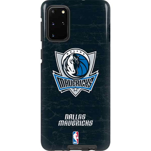 NBA Dallas Mavericks Black Primary Logo Galaxy S20 Plus Pro Case