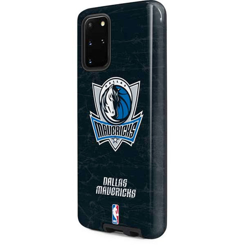 NBA Dallas Mavericks Black Primary Logo Galaxy S20 Plus Pro Case
