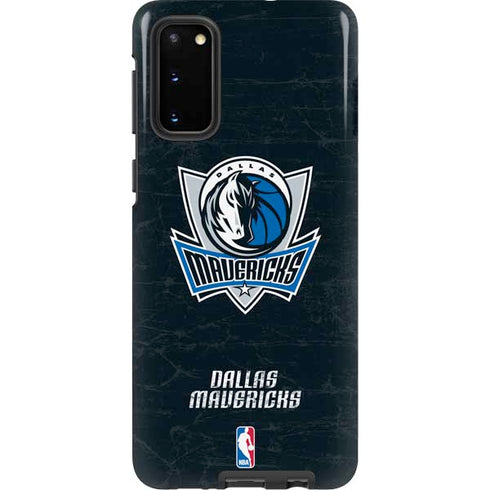 NBA Dallas Mavericks Black Primary Logo Galaxy S20 Pro Case