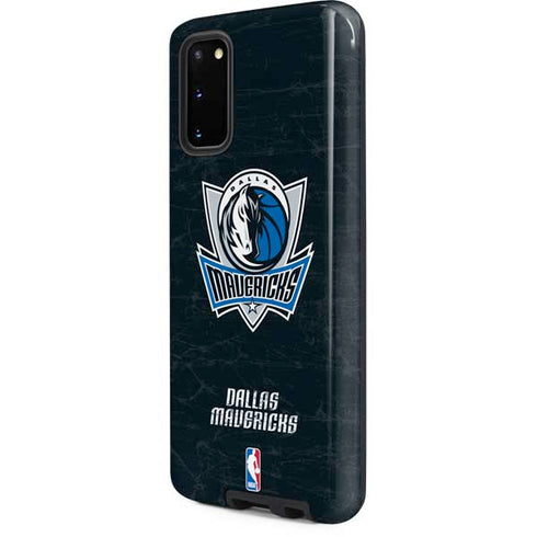NBA Dallas Mavericks Black Primary Logo Galaxy S20 Pro Case