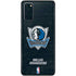 NBA Dallas Mavericks Black Primary Logo Galaxy S20 Skin
