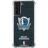 NBA Dallas Mavericks Black Primary Logo Galaxy S21 5G Clear Case