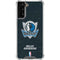 NBA Dallas Mavericks Black Primary Logo Galaxy S21 FE Clear Case