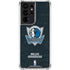 NBA Dallas Mavericks Black Primary Logo Galaxy S21 Ultra 5G Clear Case
