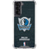 NBA Dallas Mavericks Black Primary Logo Galaxy S22 Clear Case
