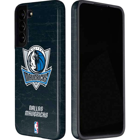 NBA Dallas Mavericks Black Primary Logo Galaxy S22 Pro Case
