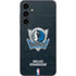 NBA Dallas Mavericks Black Primary Logo Galaxy S23 FE Skin