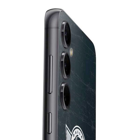 NBA Dallas Mavericks Black Primary Logo Galaxy S23 FE Skin