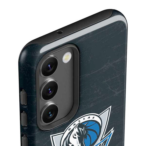 NBA Dallas Mavericks Black Primary Logo Galaxy S23 Plus Pro Case