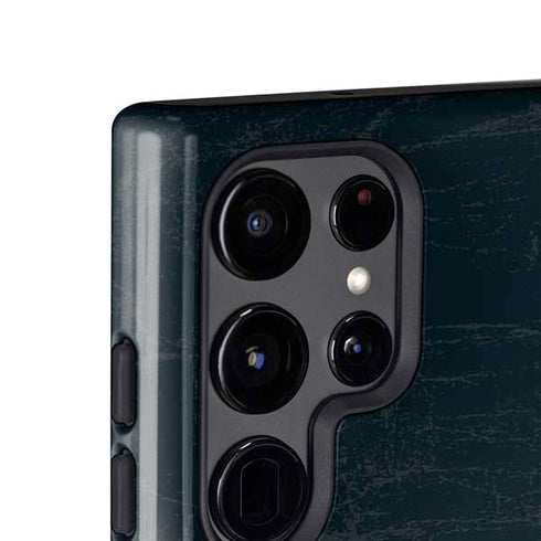 NBA Dallas Mavericks Black Primary Logo Galaxy S24 Ultra Impact Case