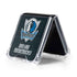 NBA Dallas Mavericks Black Primary Logo Galaxy Z Flip5 5G Clear Case