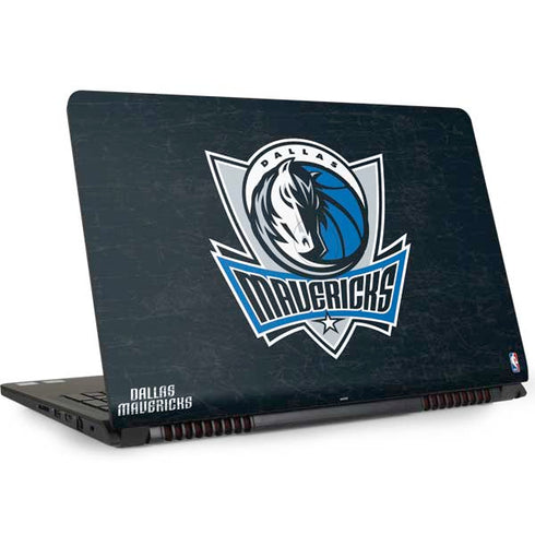 NBA Dallas Mavericks Black Primary Logo Dell Inspiron Skin