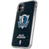 NBA Dallas Mavericks Black Primary Logo iPhone 11 Clear Case