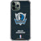 NBA Dallas Mavericks Black Primary Logo iPhone 11 Pro Max Clear Case