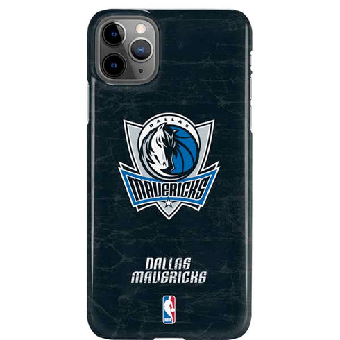 NBA Dallas Mavericks Black Primary Logo iPhone 11 Pro Max Lite Case
