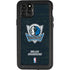 NBA Dallas Mavericks Black Primary Logo iPhone 11 Pro Max Waterproof Case