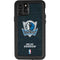 NBA Dallas Mavericks Black Primary Logo iPhone 11 Pro Waterproof Case