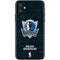 NBA Dallas Mavericks Black Primary Logo iPhone 11 Skin