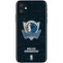 NBA Dallas Mavericks Black Primary Logo iPhone 11 Skin