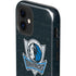 NBA Dallas Mavericks Black Primary Logo iPhone 12 Impact Case