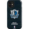 NBA Dallas Mavericks Black Primary Logo iPhone 12 Mini Impact Case