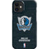 NBA Dallas Mavericks Black Primary Logo iPhone 12 Mini Lite Case